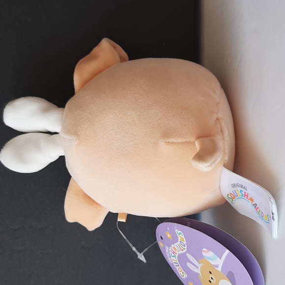 Squishmallows Stevon Golden Retriever Bunny Ears 4.5" Plush Stuffed Animal Toy - Picture 4 of 12